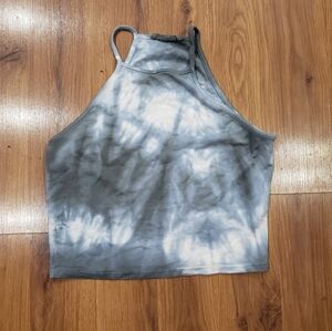 One Size Cropped Tie-dye Tank Top!